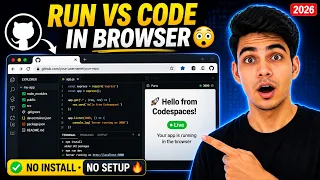How to Use GitHub Codespaces 2026 VS Code in Browser Push Code to GitHub