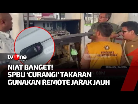 Licik! Kecurangan SPBU di Serang Akhirnya Terbongkar