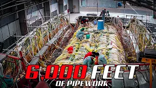 🔴 Why does this BOAT BUILD need an INSANE 6,000 feet of pipe work?!!