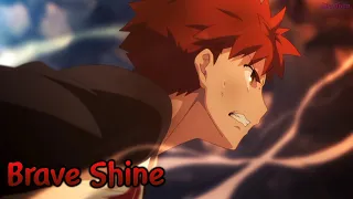 Download 『Lyrics AMV』 Fate/stay night: Unlimited Blade Works OP 2 Full 【 Brave Shine - Aimer 】ft. @Goodlight1 MP3