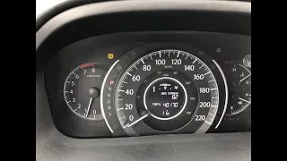 How to Reset the Tire Pressure Light on a Honda CR-V 2012 2016 TPMS Reset