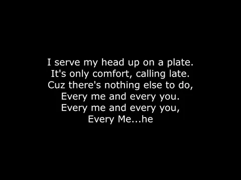 Download MP3 Placebo - Every You Every Me (Lyrics)