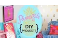 Gold Pineapple Decal DIY Projects