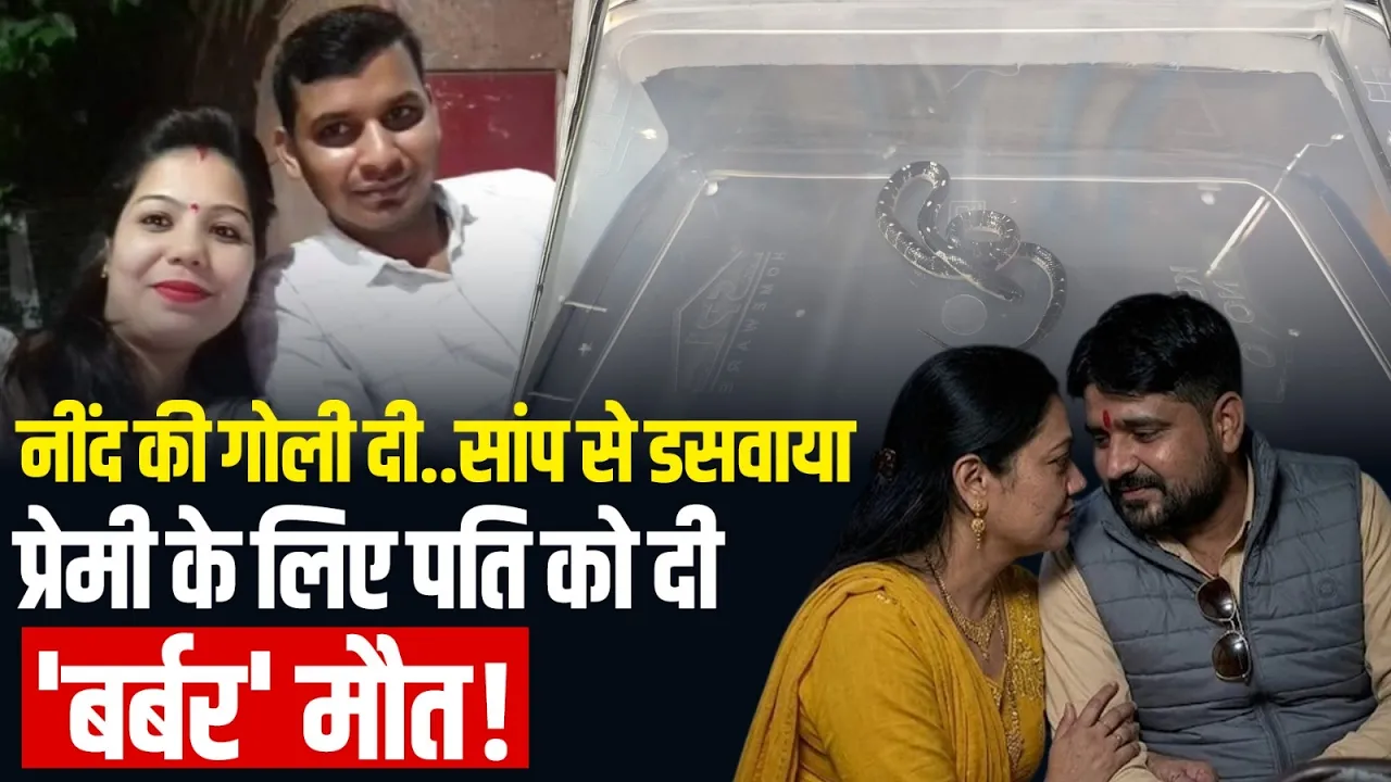 Meerut Murder Case: प्रेमी और Insurance के पैसे के लिए पत्नि ने की पति की हत्या, साजिश दहल देगी!