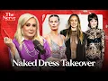 Naked Dress Trend Takes Over Red Carpets From Margot Robbie to Dakota Johnson w Kinsey Schofield
