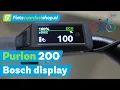 Zo werkt het Purion 200 display van Bosch - Nieuw en verbeterd!