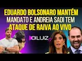 Download Lagu IT WAS TOO MUCH: Eduardo Bolsonaro remains in office and Andréia Sadi has a heart attack live on ...