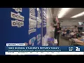 Carroll County high school students return today