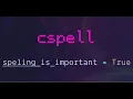 Spell check your code from the command line with Cspell