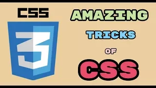 AMAZING CSS Tricks Advanced CSS Tutorial Hindi - 2018