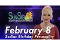 February 8th Zodiac Horoscope Birt ay Personality - Aquarius