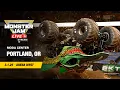 Monster Jam Portland OR - 2 Full Event Mar 1 2025 Arena West