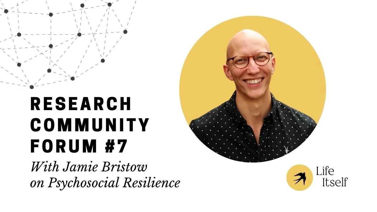 Research Community Call: Jamie Bristow Explains Psychosocial Resilience