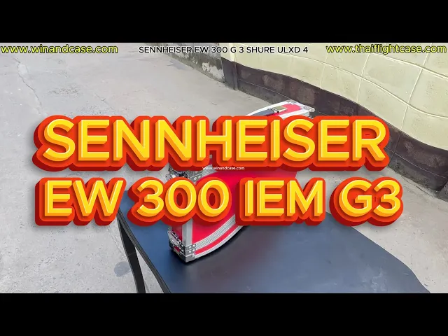 กล่องใส่ Reciver sennheiser GW 300 G3 และ shufe ULXD 4