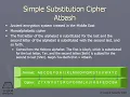 270 Simple Substitution Cipher Atbash