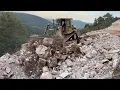 Download Lagu Opening Mountain Roads With Cat D6R Bulldozer in Action at 1300 M. Altitude - Sotiriadis Constr. 4k