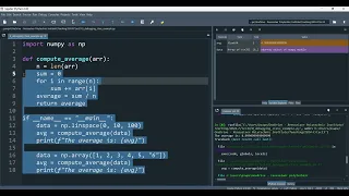 Debugging in Python with Spyder