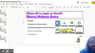 Screencast EverFi Mental Wellness Module 2
