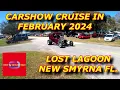 Car Show Cruise In from the Lost Lagoon Restaurant in New Smyrna Florida