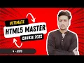 Lists in HTML Ordered List and Unordered List HTML5 Tutorial