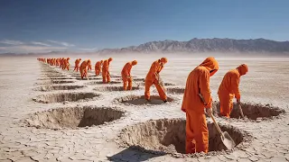 mahkumlar duvars z ukurlarda tutuluyor ve kimse ka maya cesaret edemiyor