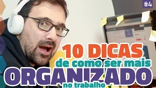 10 Tips on How to be More Organized at Work // Vlog #4
