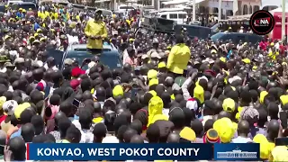 ''Osoro! Osoro! Usinishike!''Drama in West Pokot: Shock as MP Osoro touches a female aspirant!