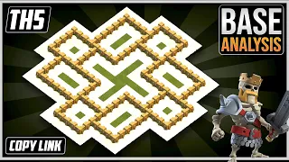 THE BEST TH5 Base 2025 COC Town Hall 5 TH5 Hybrid Base Design - Clash of Clans
