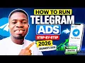 How To Run Telegram Ads Step-by-Step 2026 Beginner s Guide