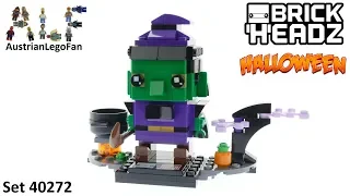 Lego Halloween Witch - Lego Brickheadz 40272 Speed Build