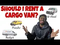 Is Renting a Cargo Van for Gig Apps and Load Boards Worth It Let s Find Out