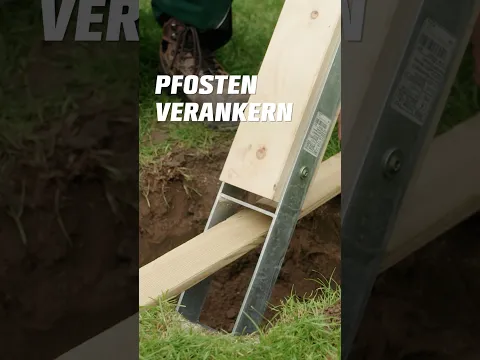 Pfosten verankern: 3 Methoden für Garten & Zaunbau! 🪵