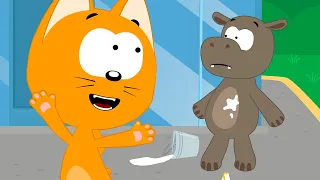 Elevator Count the Floors as it goes Up and Down - Kote Kitty Songs for Kids
