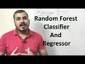 Tutorial 43-Random Forest Classifier and Regressor