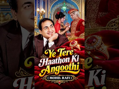 💍✨ ये तेरे हाथों की अंगूठी ❤️🎶 | Mohammed Rafi 🎤🌹 #Trending #Shorts.