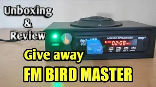 Download Unboxing \u0026 review Fm Bird Master Anti Badai MP3