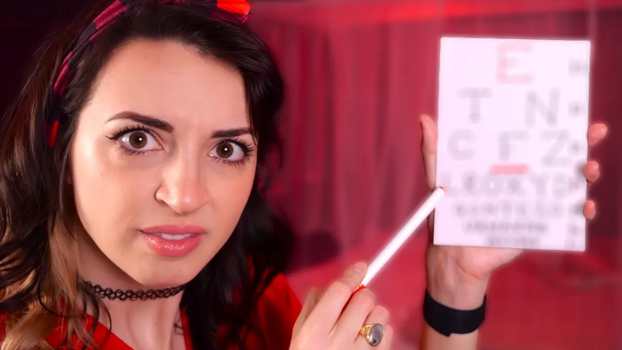 FASTEST ASMR Eye Doctor (but everything is wrong)