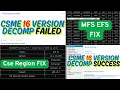 Download Lagu How To Fix CSME 16 Ver Decompose Failed | Modular Flash Image Tool v16 Error Fix |MFS EFS Region Fix