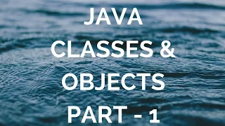 Java Introduction to Class Design and Object Creation manohar academy