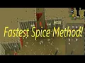OSRS Fastest way to get spices