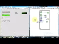 How to move Front panel Objects Right and Left using Property node in LabVIEW