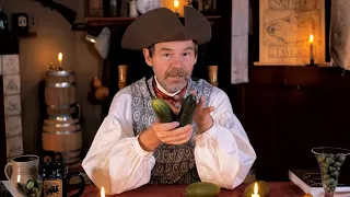 Cucumbers in the 18th Century - Live in the Nutmeg Tavern!