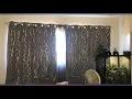 Kotile Tree Branch Curtains for Bedroom - Grey Blackout Curtains 63 Length Silver review
