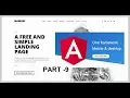 Create your first website using angular 6 -