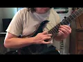Erra - Snowblood (Guitar Solo Cover)