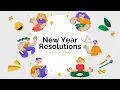 New Year Resolutions PowerPoint Template by GreatPPT