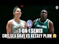 Kelsey Plum vs Chelsea Gray in Unrivaled 1-on-1 Semifinals Full Highlights