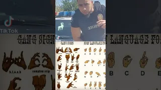 Tuto Signe NLE CHOPPA Crips For Life Gang unit Cops Lapd Police Hood Compilation Tiktok Blue face