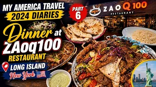 My America Travel 2024 Diaries Part at ZAoq100 Restaurant Travel Vlog