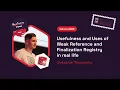 Usefulness and Uses of Weak Reference and Finalization Registry in Real Life
